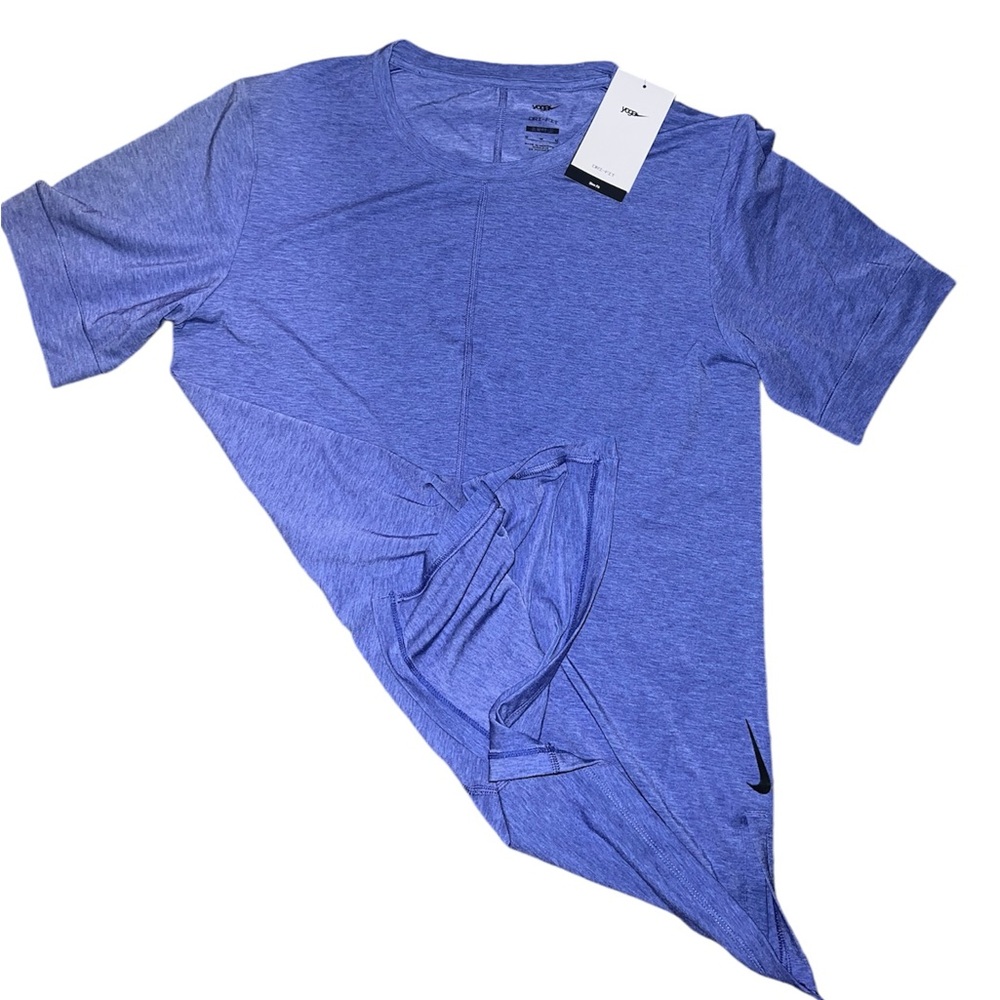 nike yoga shirt dry fit slim